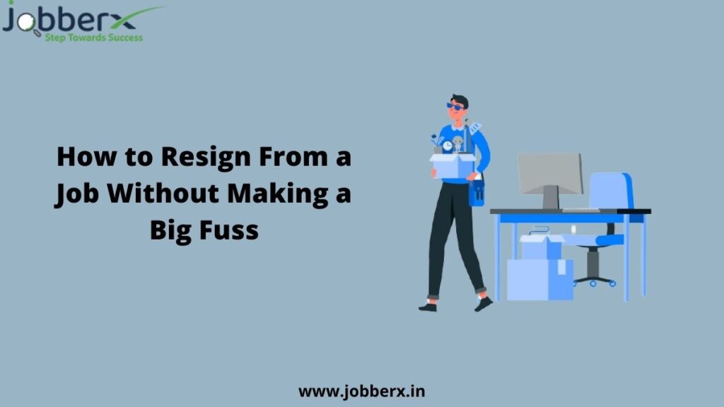 how to resign from a job